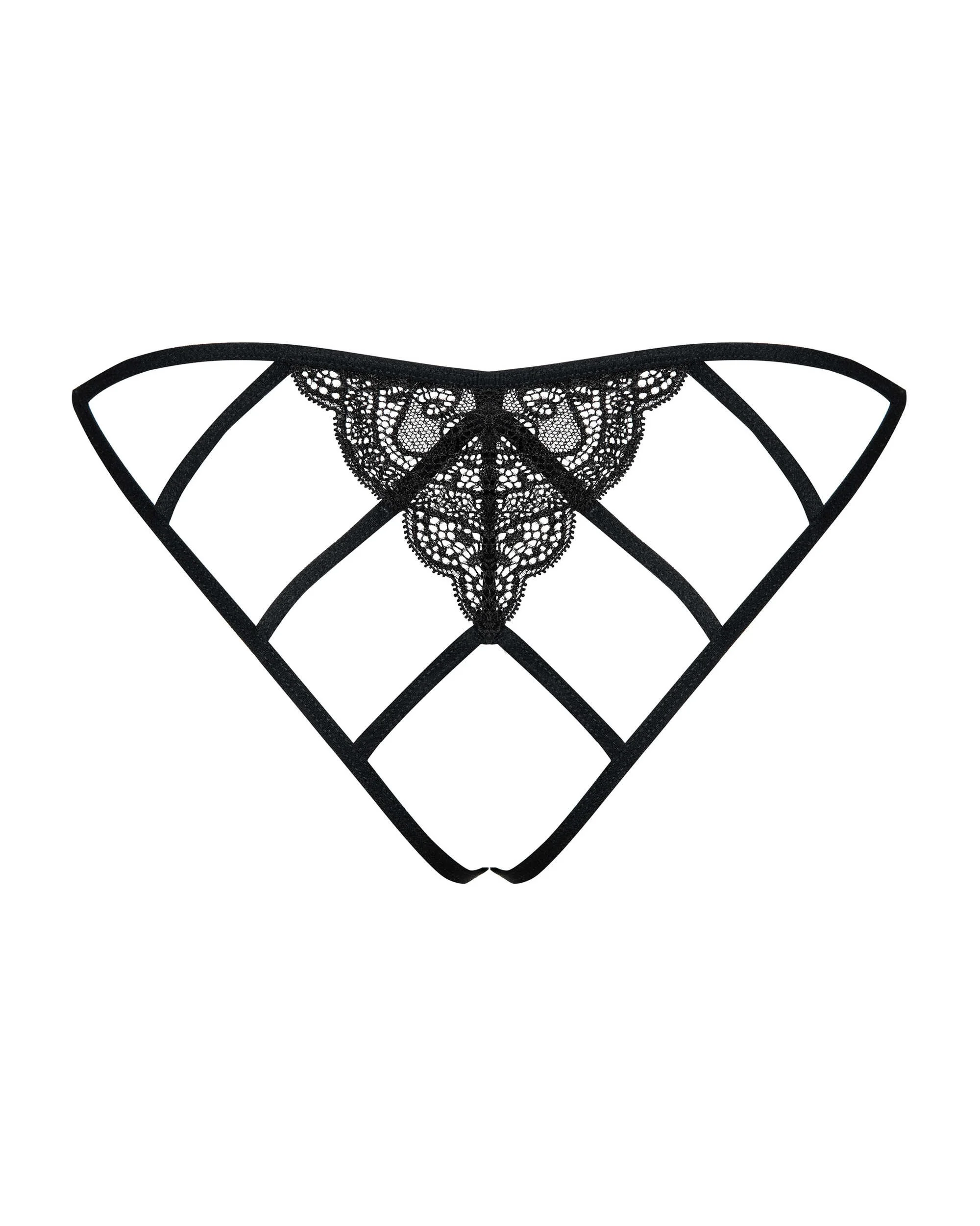 Miamor Offener Slip - Schwarz – Bild 5