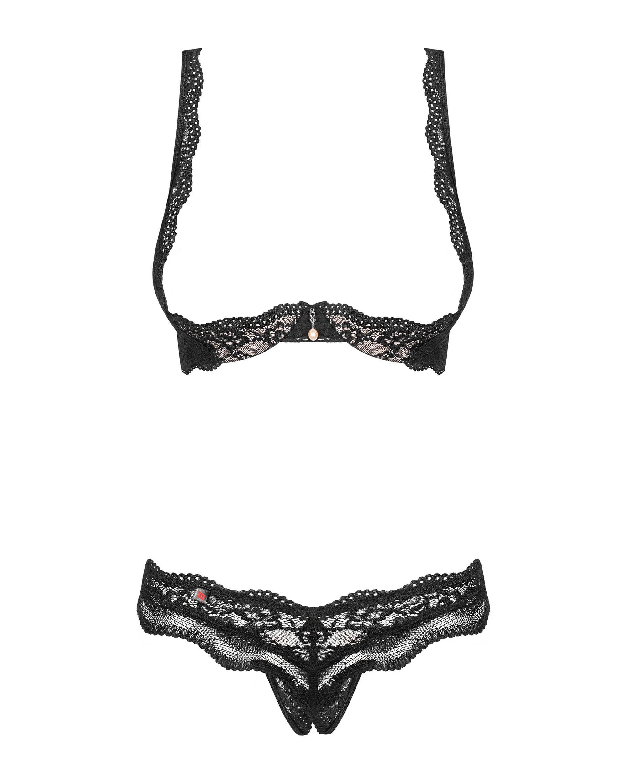 Luvae Ensemble ouvert 2 pcs - Noir – Bild 6