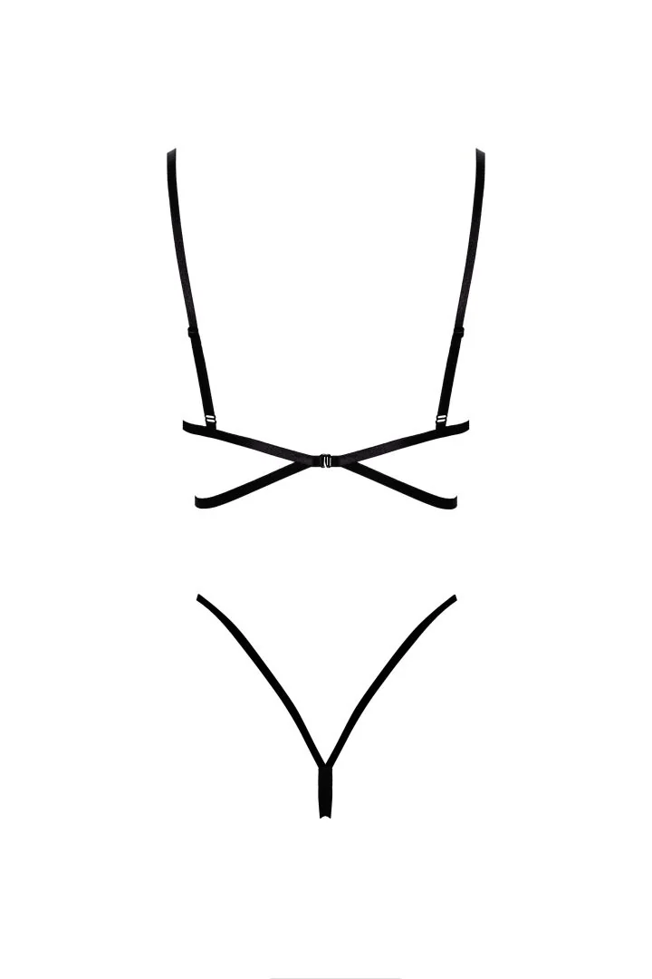 French Kiss 240 ensemble lingerie - noir – Bild 5