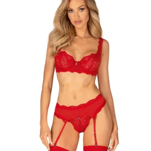 Amor Cherris ensemble 3 pièces – Rouge