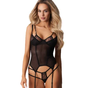 Arrowel corset – Noir