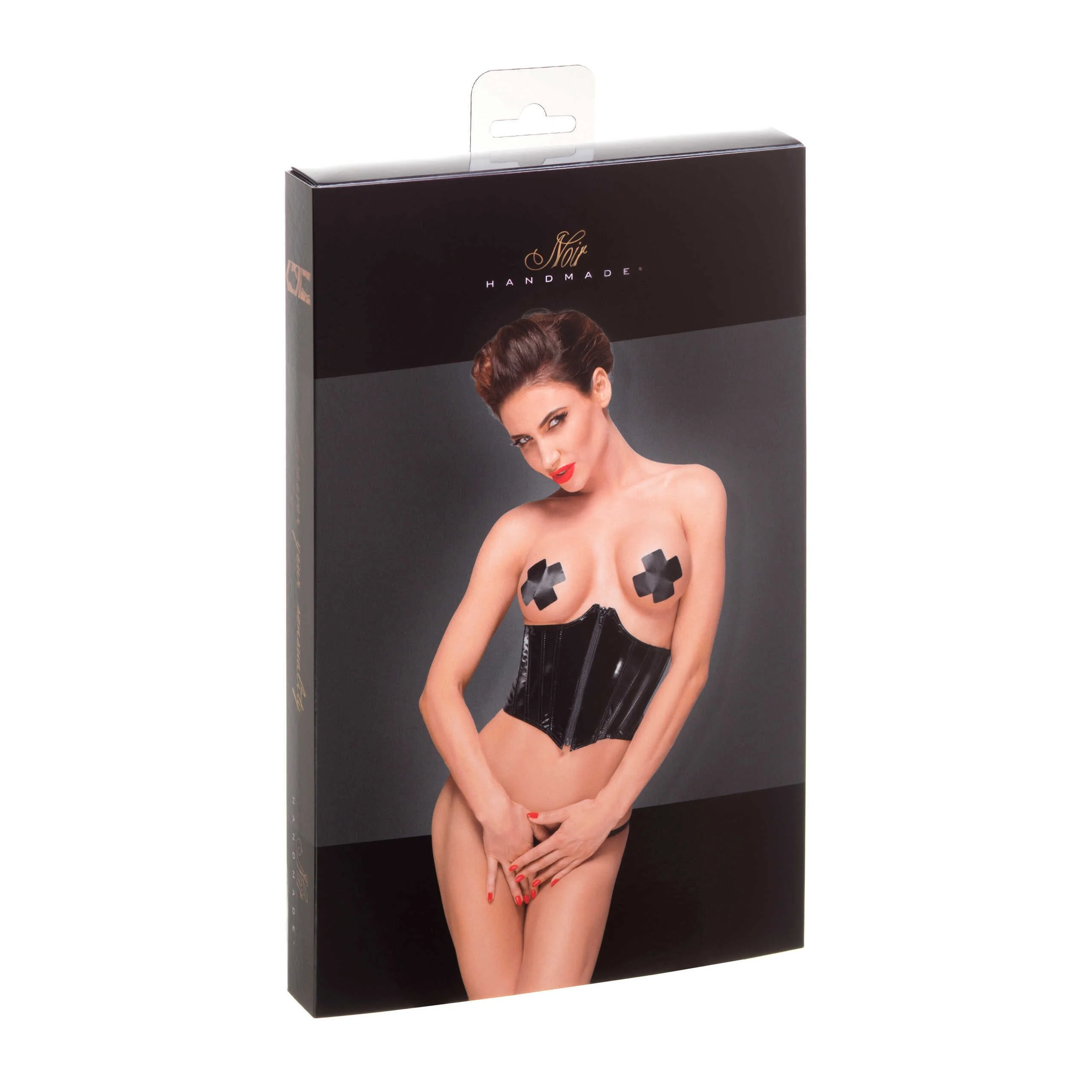 F193 corset en PVC avec laçage réglable dans le dos – Bild 6