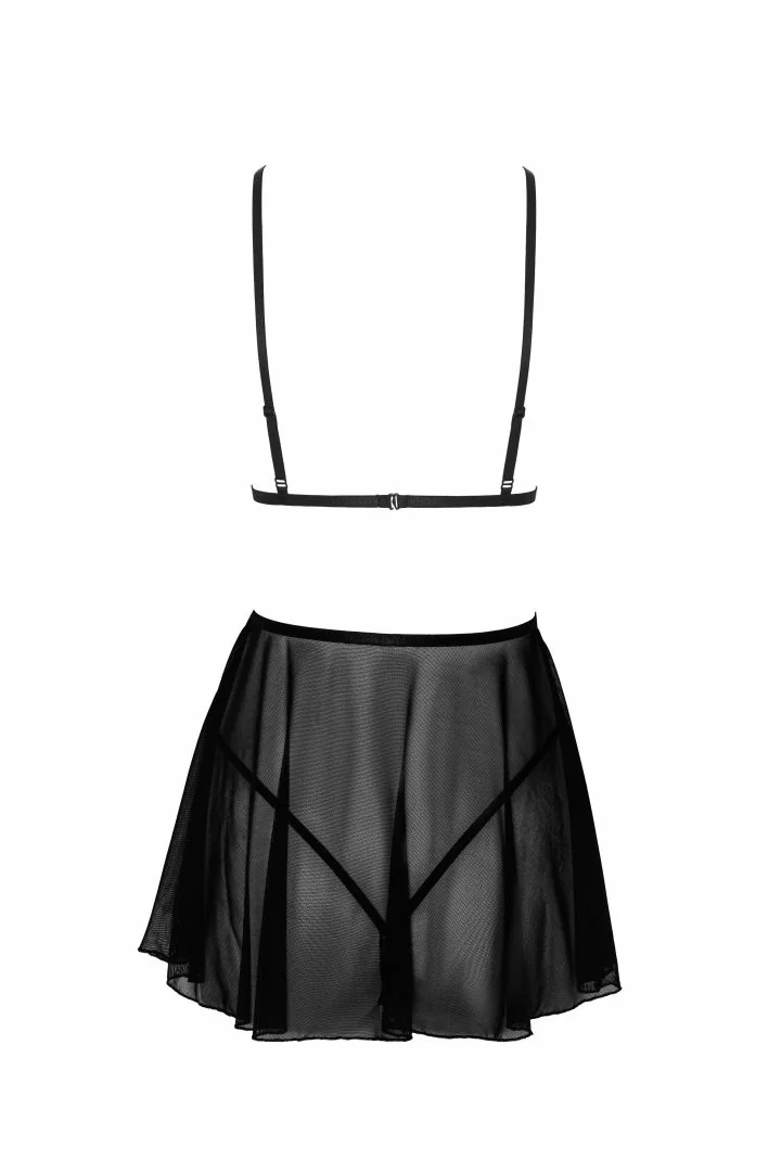 French Kiss 242 babydoll - noire – Bild 6