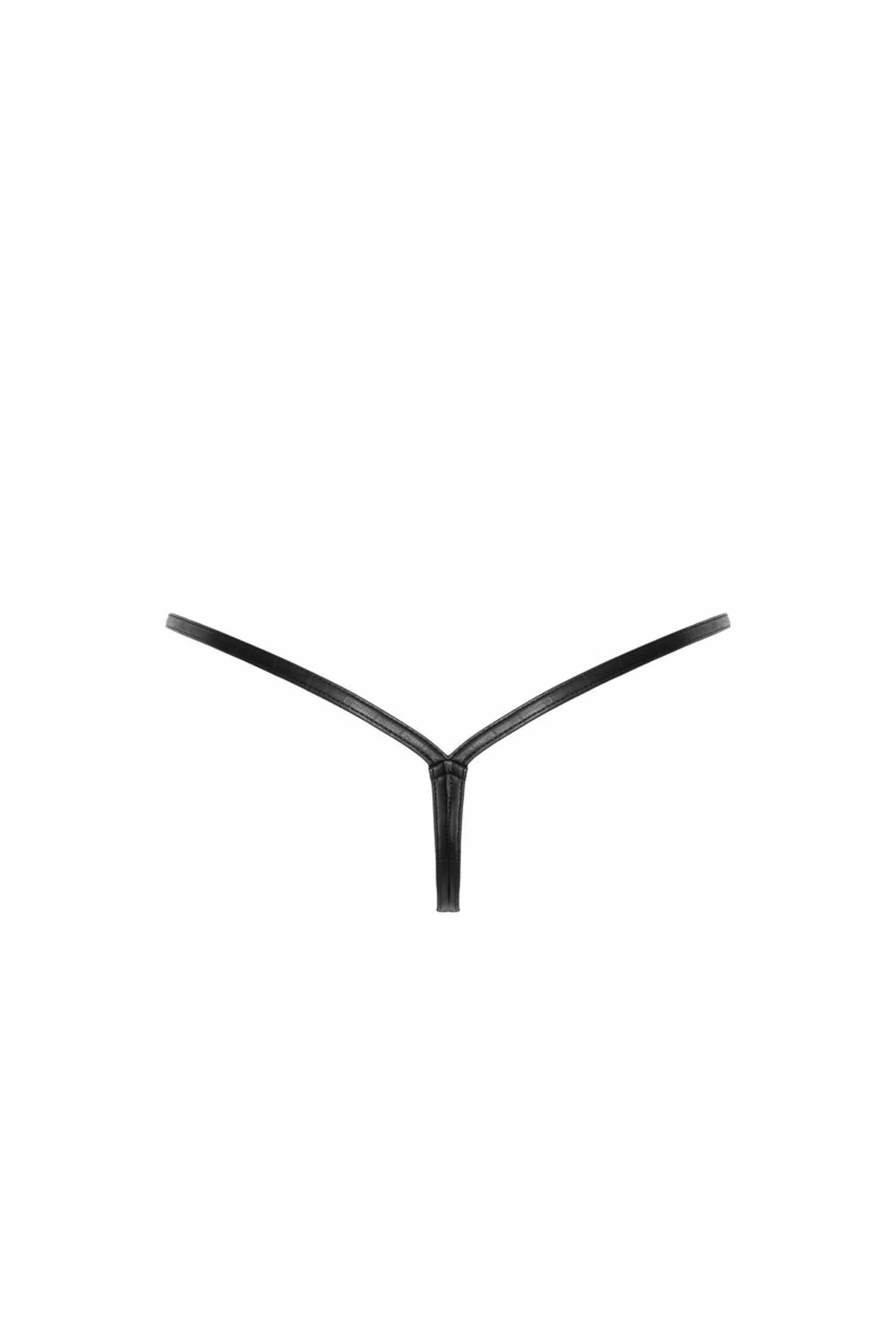 P012 String im wilden Krokodilmuster mit doppelter Öffnung – Bild 6