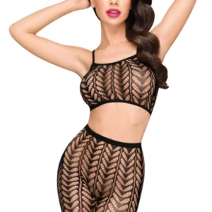 Zweiteiliges Set schwarz Work it out – PH0119BLK