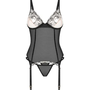 Vila blanes corset et string – Noirs