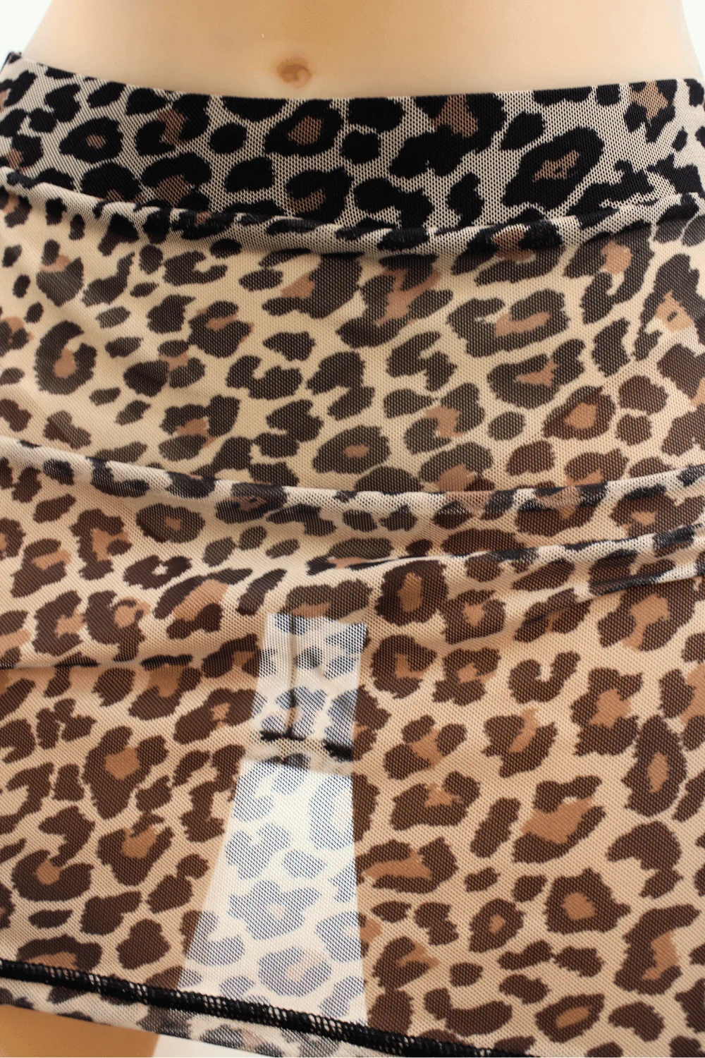 Transparenter Netzrock mit Leopardenmuster Clara - LSN2 – Bild 5