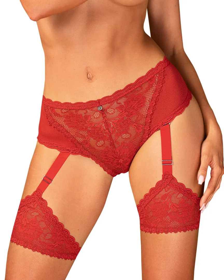 Belovya Culotte jarretière Rouge – Bild 3