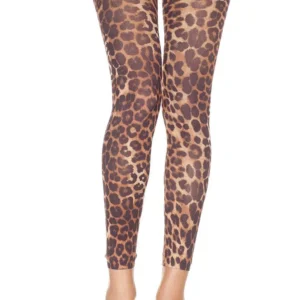 Feinstrumpfhose Leggings mit Leopardenmuster – MH35804LEO