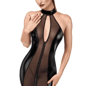 F370 Luxuria Mini robe cristal transparente