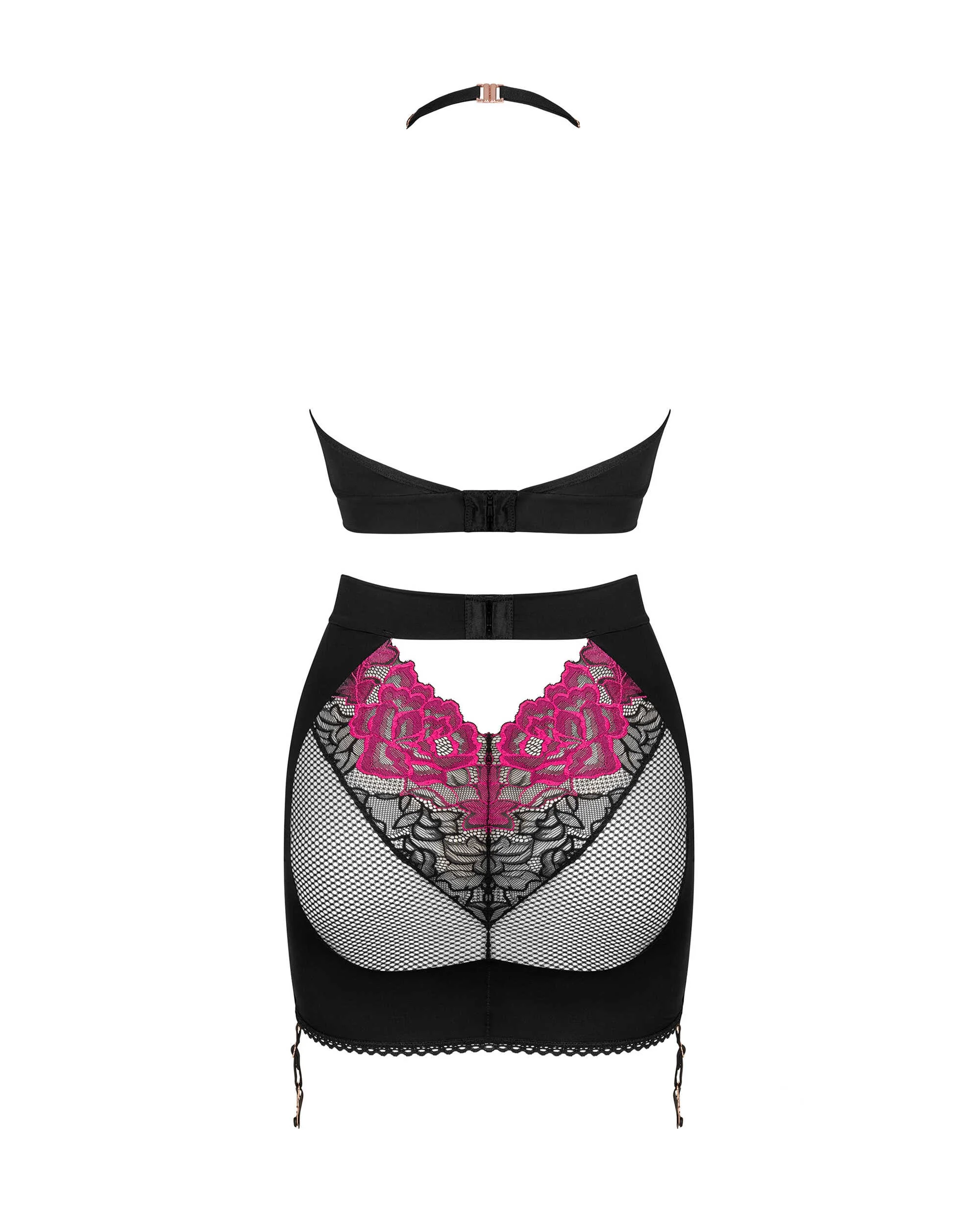 Rosenty ensemble Top et Jupe - Noir – Bild 8