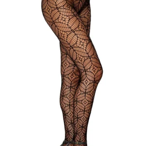 Fantasiestrumpfhose Rautenmuster – DG0400BLK
