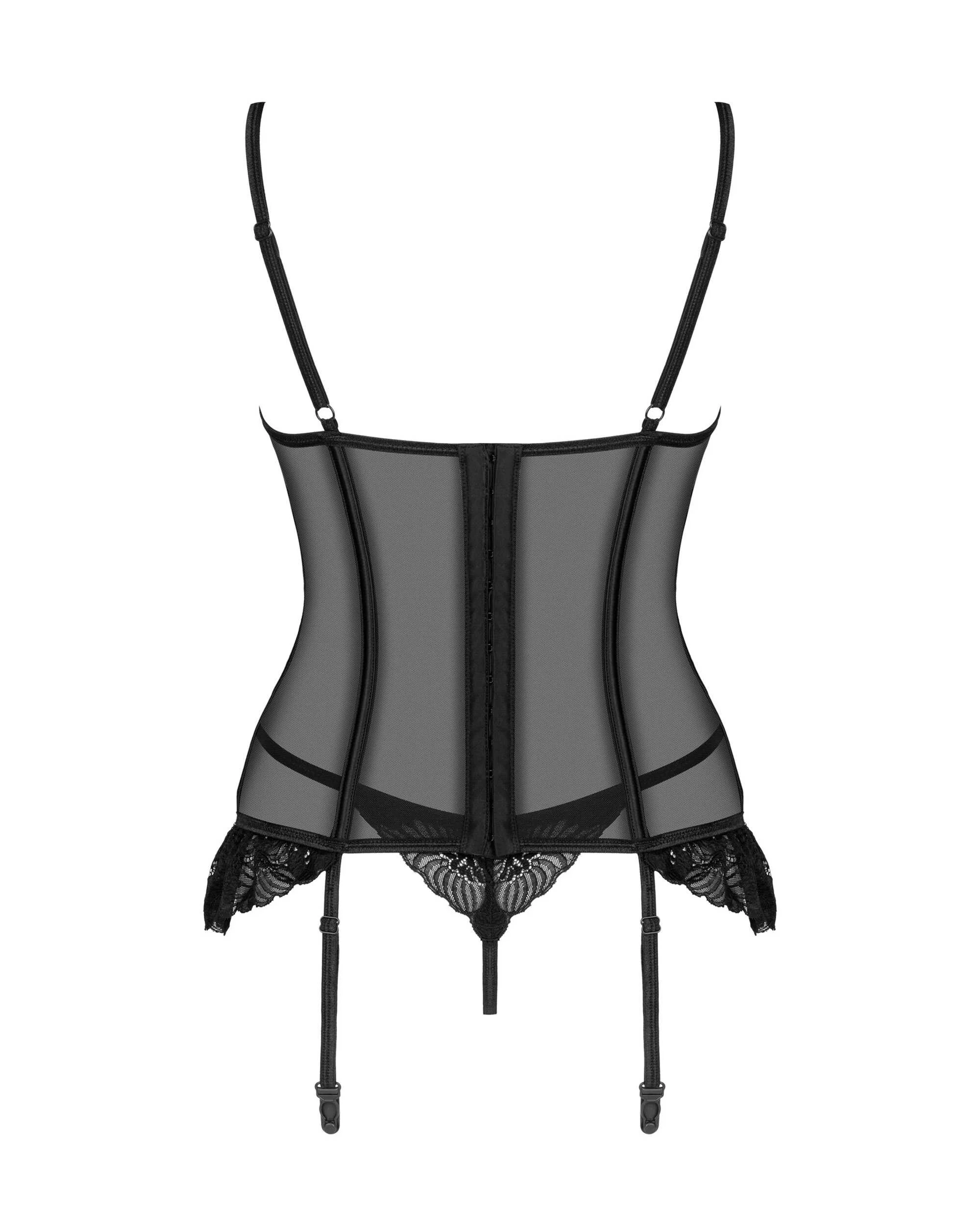 Serena love Corset - noir – Bild 8